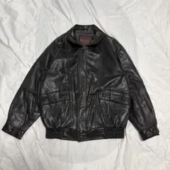 80s iceberg A-2 real leather bomber jkt - メルカリ