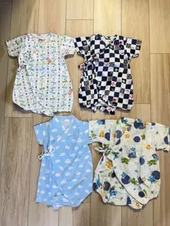 甚平4点セット　50-70サイズ