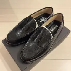 The Kenford ペイズリー型押し ローファー ブラック - メルカリ
