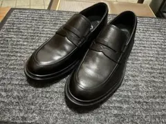 Clarks Burchill Penny / バーチルペニー（ブラックレザー）のサムネイル