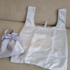 メゾンドフルール　エコバッグ　リボン　ミニバッグ