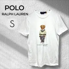 希少‼️ポロラルフローレン ポロベア Tシャツ 白 スリムフィット 限定デザイン