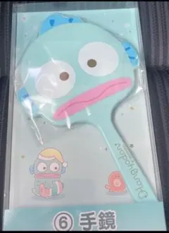 サンリオ Hangyodon 手鏡 水色 ハンギョドン　一番くじ