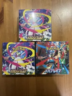 ポケモンカードメガブレイブ １ボックス、メガシンフォニア 2BOXシュリンク付き