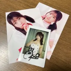 セクシー女優　笠木いちか　直筆サイン入りチェキと写真の3枚セット　AVのサムネイル