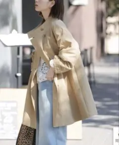 【美品】JOURNAL STANDARD relumeスタンドポンチョコート38