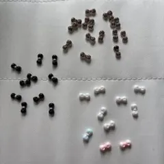 ネイルパーツ　35個　リボン