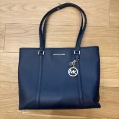 MICHAEL KORS ネイビー トートバッグ