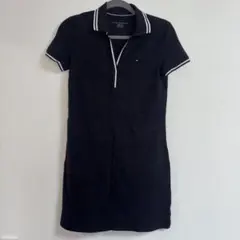 トミー ヒルフィガー ワンピース 黒 XS