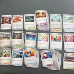 ポケモンカード トレーナーカード・エネルギーカード 40枚まとめ売り ホロキラ含