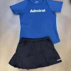 美品　Admiral アドミラル　テニスウェア　レディース　ブラック　LL Lのサムネイル