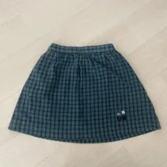 familiar 110センチ　チェック柄スカート