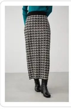 AZUL by moussyニットタイトスカート