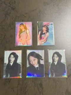 【LE SSERAFIM】CRAZY 　　　　トレカ ♡カズハ♡ 5枚セット