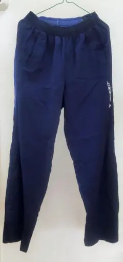 asics ウォームアップパンツ ネイビー