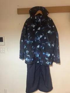 PONTAPES スノーボードウェア 6L 青系タイダイ