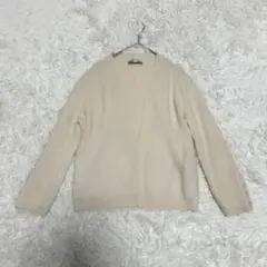 Max Mara マックスマーラ 白タグ カシミヤ カーディガン ニット Sのサムネイル