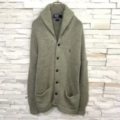 90s Ralph Lauren ラルフローレン 100%ウールカーディガン