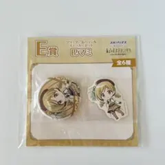 魔法少女まどかマギカワルプルギスの廻天 巴マミ 缶バッジ&ステッカーセット E賞