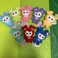 新品タグ付き TWICE LOVELYS ふわもこおすわりぬいぐるみ 8体