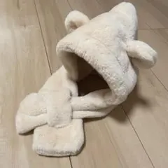 くま耳マフラー（キッズ）