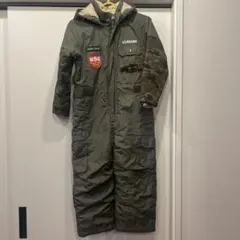 つなぎ　迷彩柄 スキーウェア 120