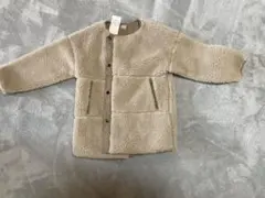 新品未使用　petit main ベージュ フリースジャケット