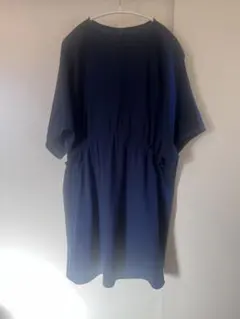 COS ネイビー ワンピース S