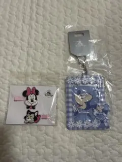 新品　ミニー　カードケース　クリップ