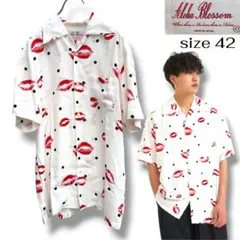 新品/完売/希少 アロハブロッサム ハワイアンシャツ 38 定価25080 1点