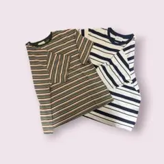ボーダー Tシャツ 2枚セット