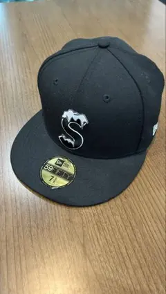 Supreme ブラック ベースボールキャップ 7 5/8