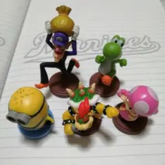 チョコエッグ　マリオ　ミニオンズ