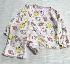 サンリオ　マイクロフリース長袖パジャマ（マイメロディ・クロミ）110cm 新品