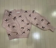 andsearch リボンニット 未使用