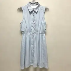Honeys COLZA ノースリーブ ストライプワンピース Mのサムネイル