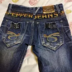 28インチ RED PEPPER ダメージ デニム ジーンズ Gパン