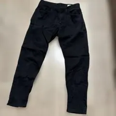 coen EASY SLIM ブラック チノパン S