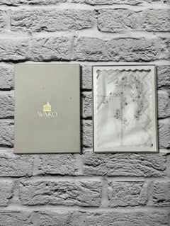 美品　WAKO　刺繍ハンカチ　花柄　ｗ0926-0409-1-5のサムネイル