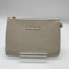 L'ESSAGE JOURNAL STANDARD ポーチ ベージュ