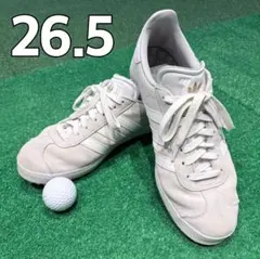 アディダス ガゼル ゴルフ adidas GAZELLE ホワイト シューズ