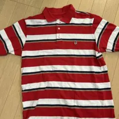 最安値 Supreme Stripe Terry Polo ポロシャツ 赤/白 トップス Supreme Cursive Polo 