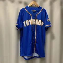 専用 トライフープ岡山 ベースボールシャツ