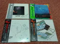 菅野邦彦ライブＬＰ レコード 4枚セット サイン入り