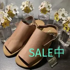 本革日本製　レディースリゾートサンダル