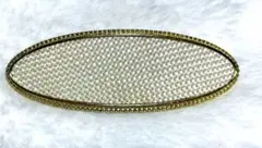 バレッタ　ホワイト系　中古品　1点　おまけ付き