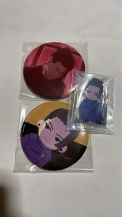 SEGAラッキーくじ　呪術廻戦　夏油傑(落日)缶バ&アクスタセット