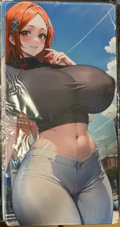 BLEACH 爆乳　プレイマット マウスパッド ラバーマット　シークレット