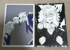 僕のヒーローアカデミア 缶入りポストカード 死柄木 オールマイト AFO