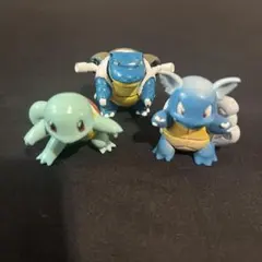 ⚫︎︎【当時もの】モンコレ ゼニガメ カメール カメックス ポケモン TOMY